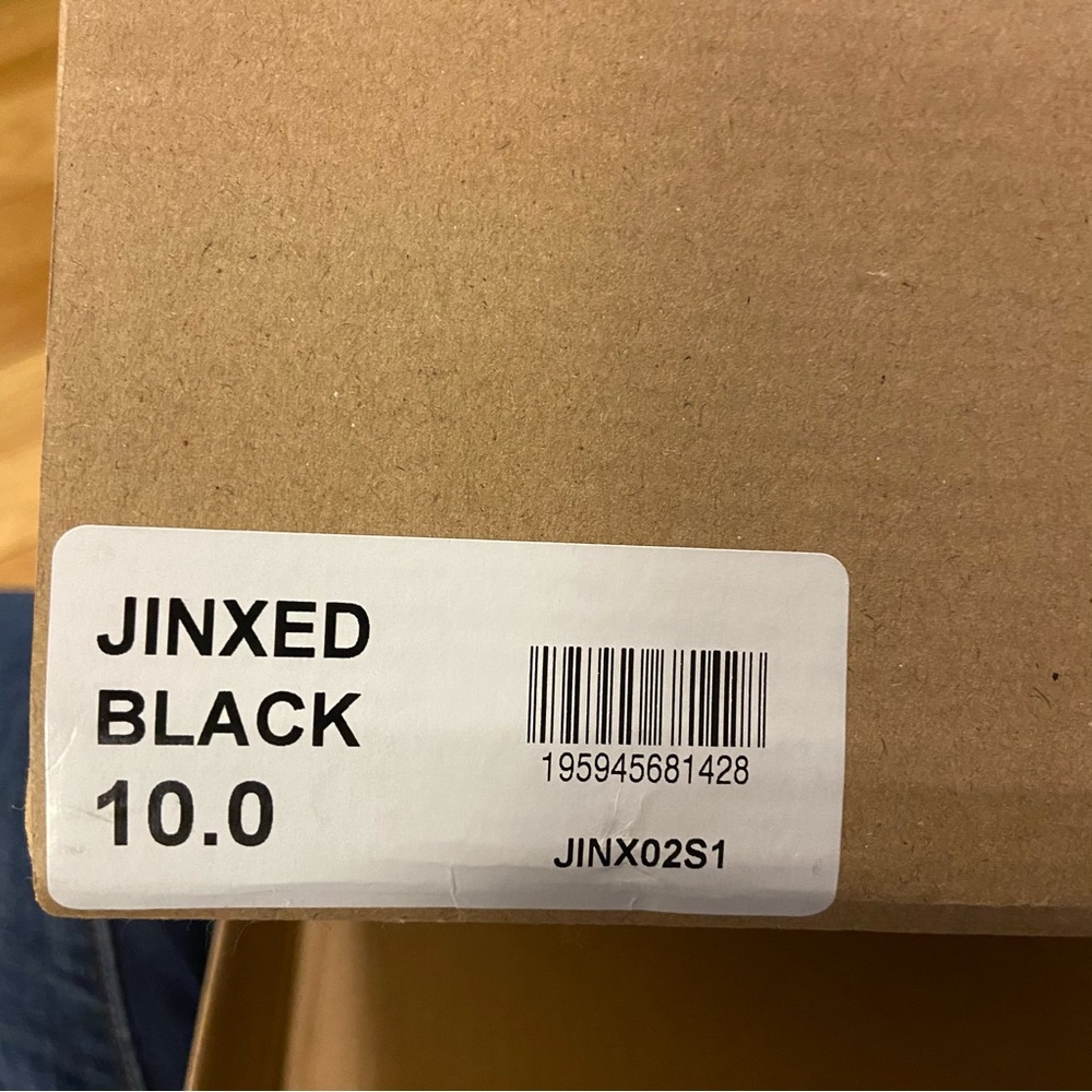 {Steve Madden} NIB Black Jinxed Embellished Pointed Toe Ankle Boots - size 10 - Picture 9 of 9